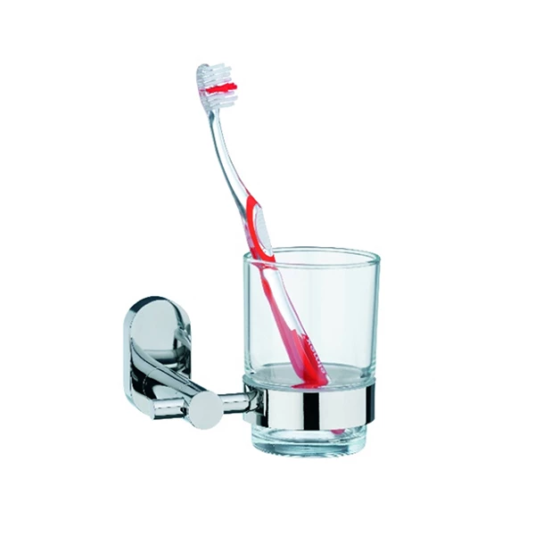 Kela "Lucido" Toothbrush Holder - Stainless Steel - Silver