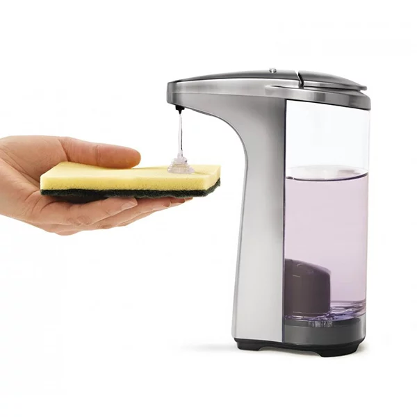 Simplehuman Compact Liquid Soap Sensor Pump - Nickel - 230 ml - Brushed