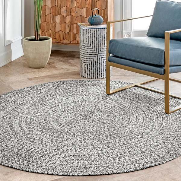 Nova Home Nexa Hand Woven Rug - 100% Cotton - Grey (Available in sizes)