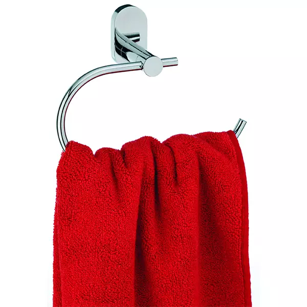 Kela "Lucido" Towel Ring - Stainless Steel - Silver