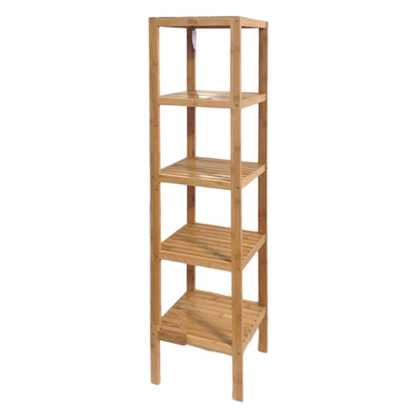 Nova Home Fend Rack Unit, Bamboo, 5 Shelves - Natural