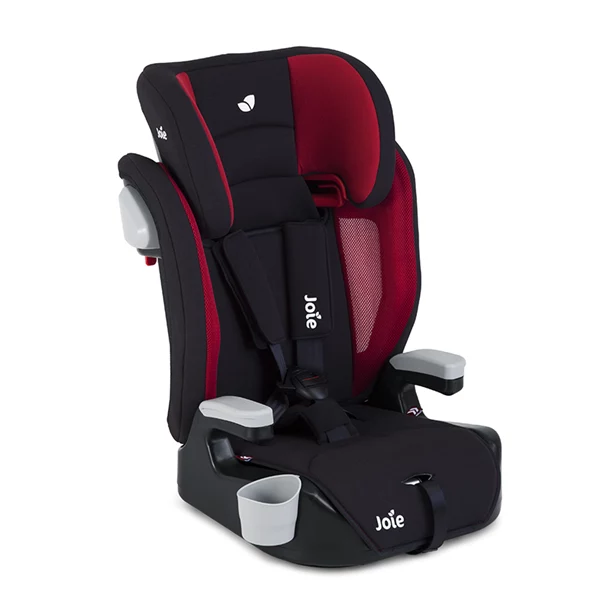 Joie Elevate Car Seat, Group 1 & 2 & 3 (9m-12Years) - Cherry