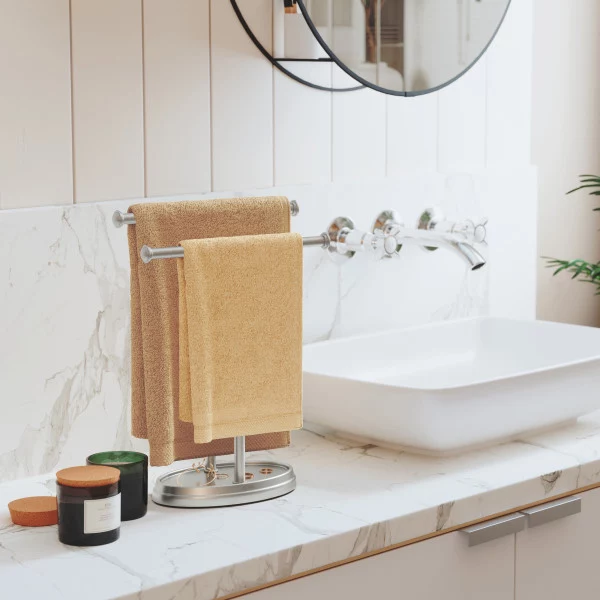 Umbra "Palm" Towel Holder - Metal - Nickel