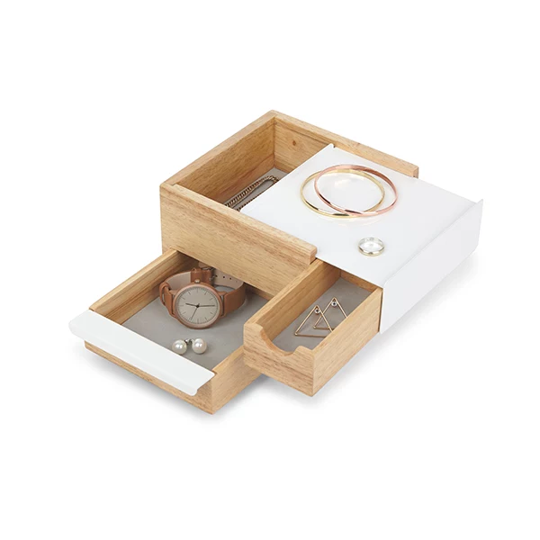 Umbra "Stowit" Mini Jewelry Box - Natural