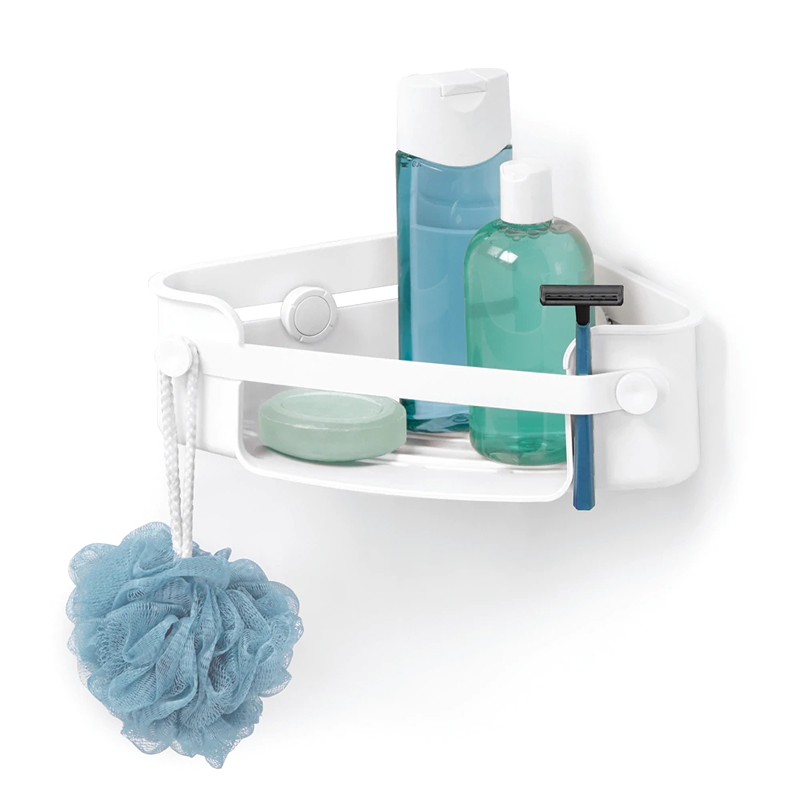 Umbra Flex Gel-Lock Corner Rack - White