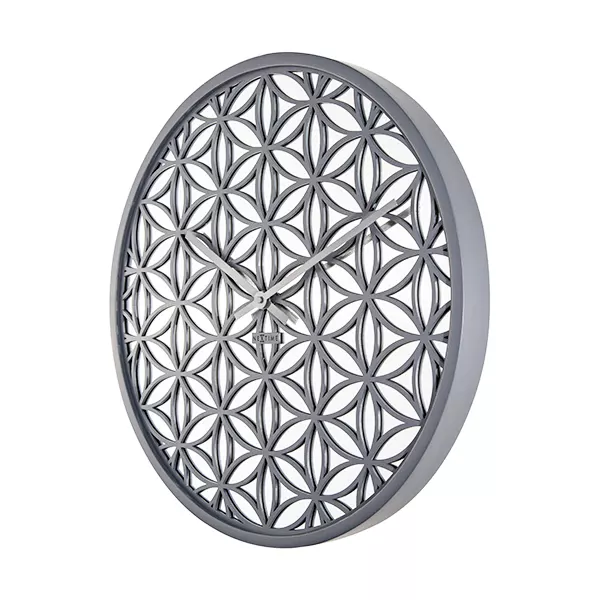 NeXtime Bella Mirror Wall Clock - Grey