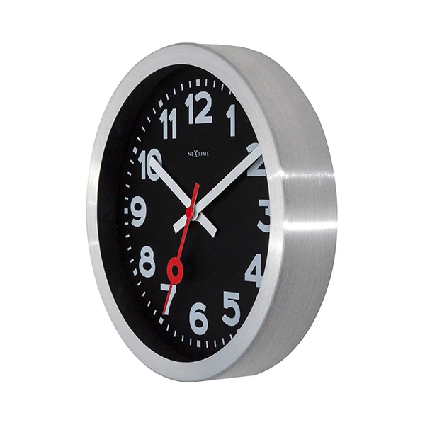 NeXtime Station Wall Clock - Black