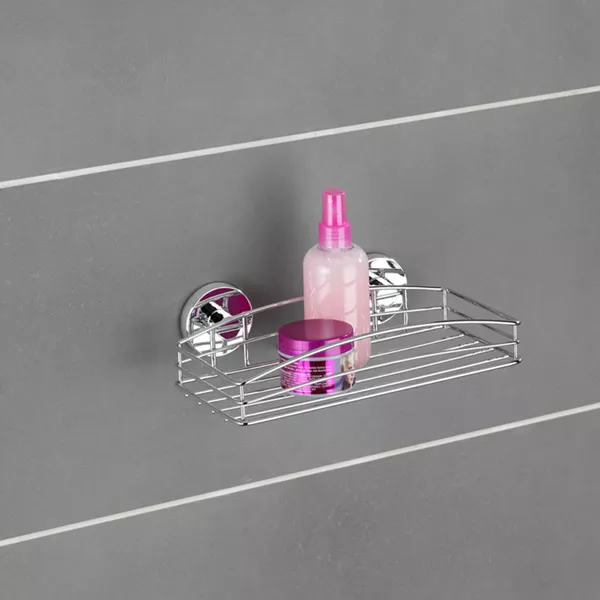 Wenko Milazzo Vacuum-Loc Wall Shelf