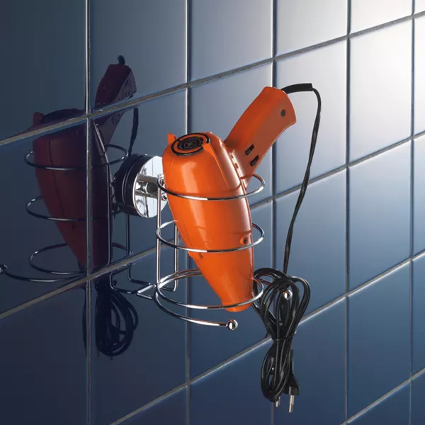 Wenko Milazzo Vacuum-Loc Hair Dryer Holder