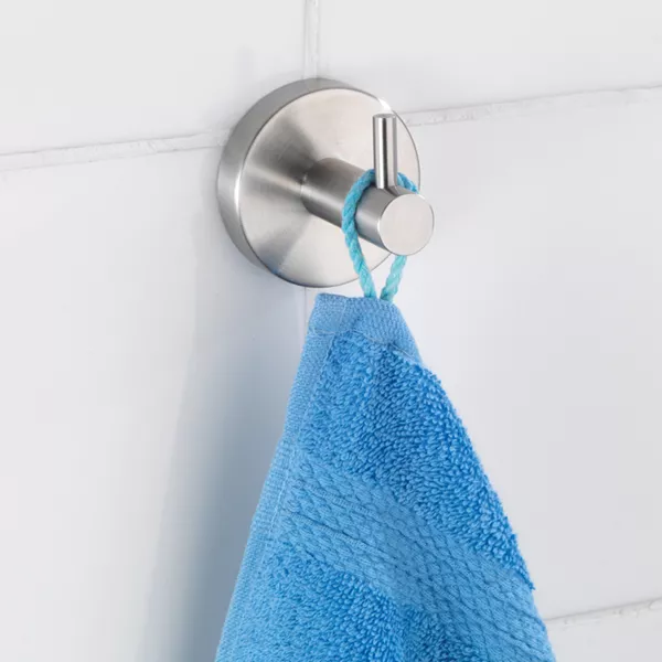Wenko "Bosio" Wall Hook - Stainless Steel - Silver
