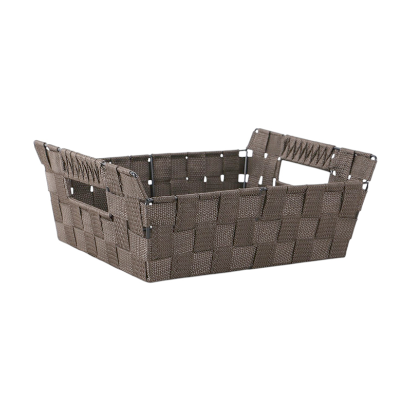 Weva PP Storage Basket Large – Brown