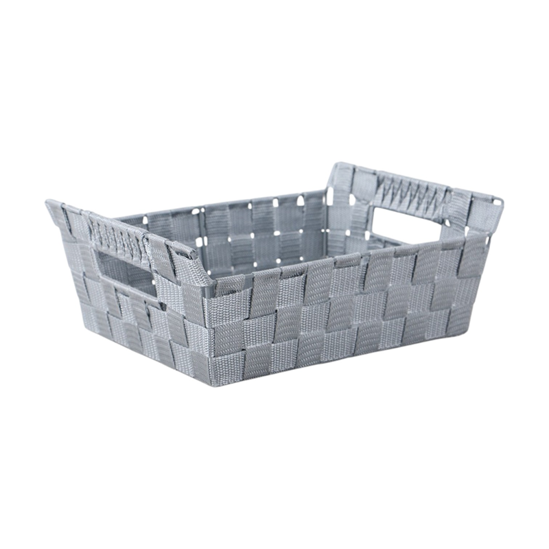 Weva PP Storage Basket Large – Light Grey