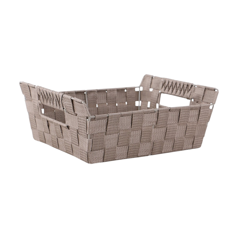 Weva PP Storage Basket Large – Taupe