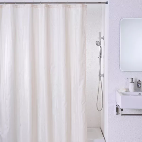 Weva Ramada Shower Curtain, 180x200 cm - Beige