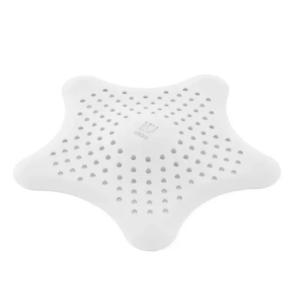 Umbra "Starfish" Drain Catch - Silicone - White