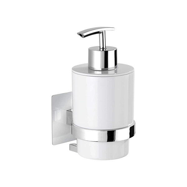 Wenko Quadro Turbo-Loc Liquid Soap Dispenser