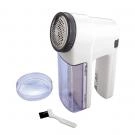 Wenko Jumbo Clothes Shaver With Stainless Steel Head & Cleaning Brush- Battery Operated - White