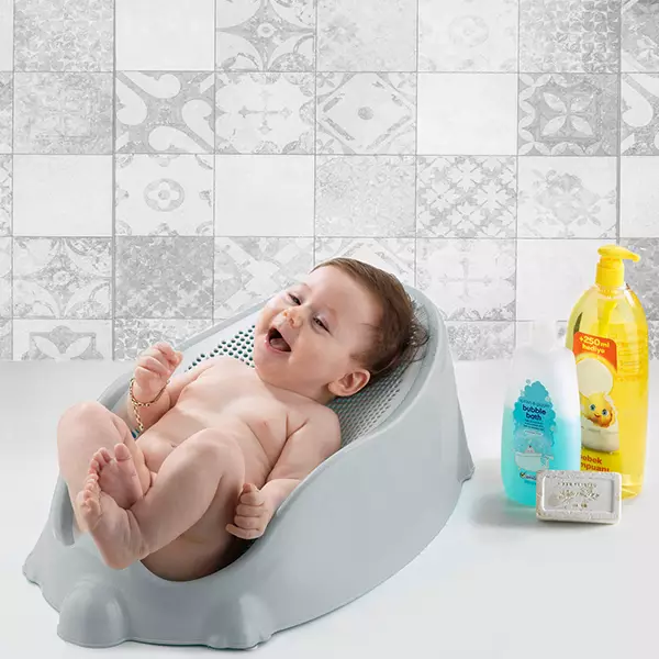 Babyjem Baby Bath Support - Grey