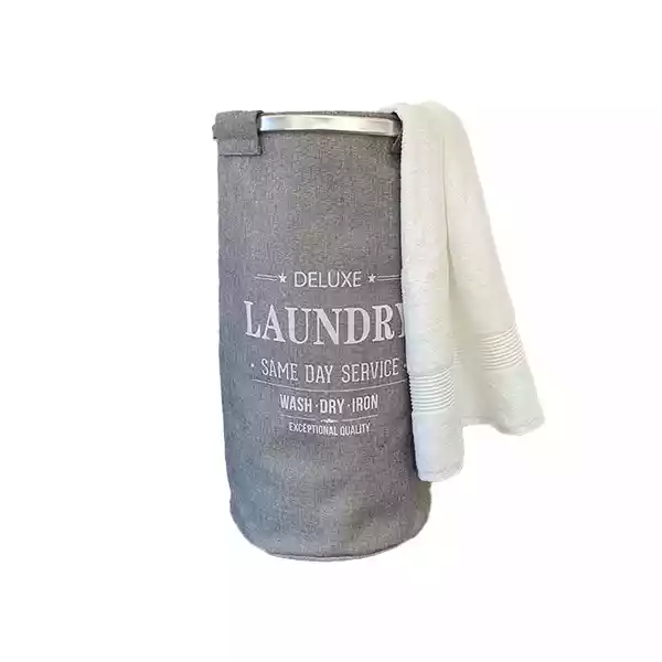 Weva Ringo Foldable Laundry Basket - Grey