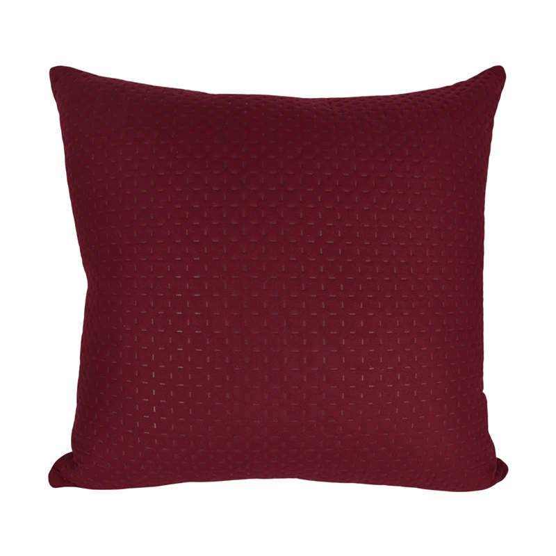 Nova Home Dimension Cushion Cover – 47x47 cm - Burgandy