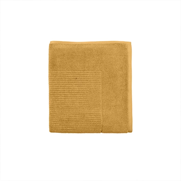 Nova Home Pretty Collection Bath Mat Towel - 100% cotton - 60x80 cm - Yellow