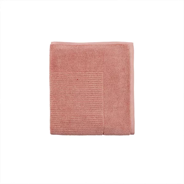 Nova Home Pretty Collection Bath Mat Towel - 100% cotton - 60x80 cm - Coral