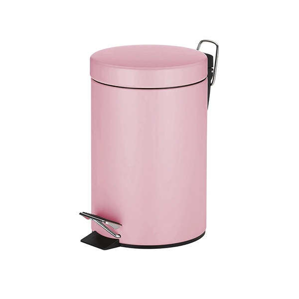 Kela Monaco Waste Pedal Bin - 3 Liter - Perly Pink