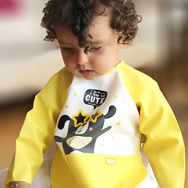 Babyjem Poly Bib - Yellow