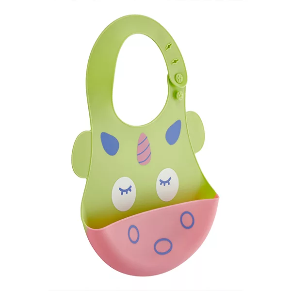 Babyjem Baby Bib Silicone - Green