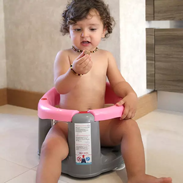 Babyjem Baby Bathing & Feeding Seat - Pink