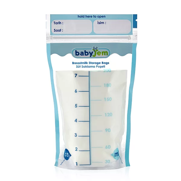 Babyjem Breast Milk Bags - Natural