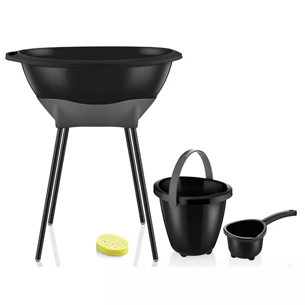 Babyjem Bath Tub Set - Black