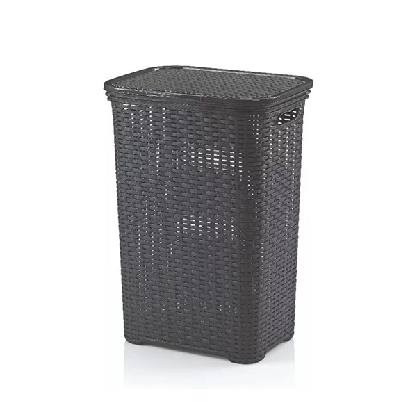 Kela "Brasilia" Laundry Basket - Dark Grey