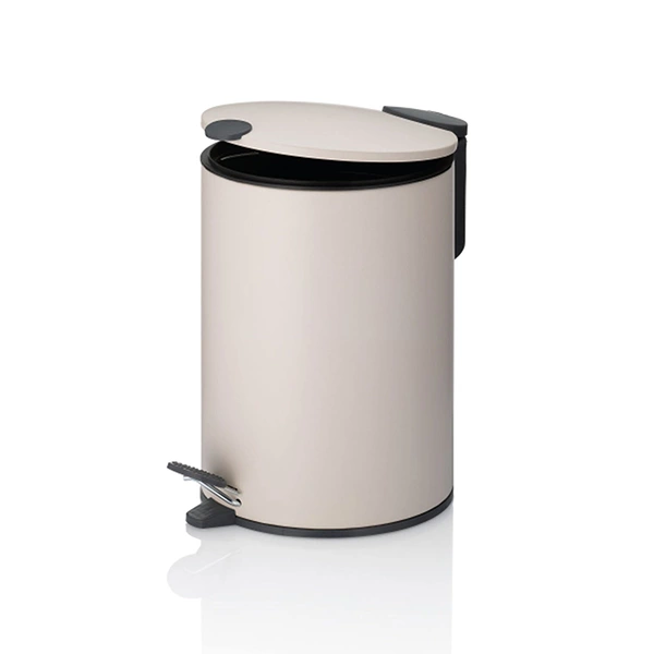Kela "Mats" Waste Pedal Bin - 3 Liter - Beige