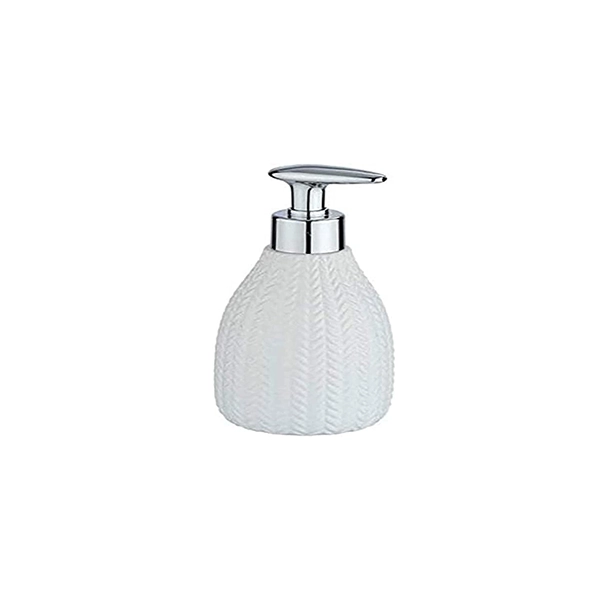 Wenko Barinas Ceramic Liquid Soap Dispenser - White