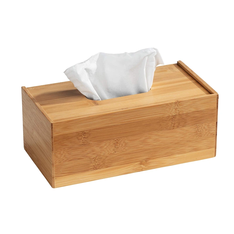 Wenko Terra Facial Tissue Box Bamboo