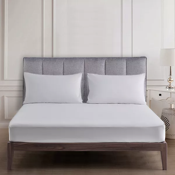 Nova Home UltraPlain Fitted Sheet Set - King & Super King - 3 Pcs - Grey