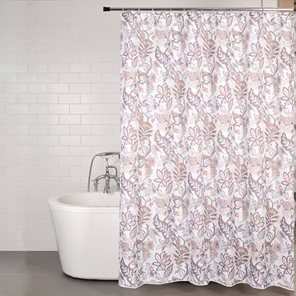 Weva "Birdsong" Waterproof Shower Curtain - 240x200 cm - Multicolor