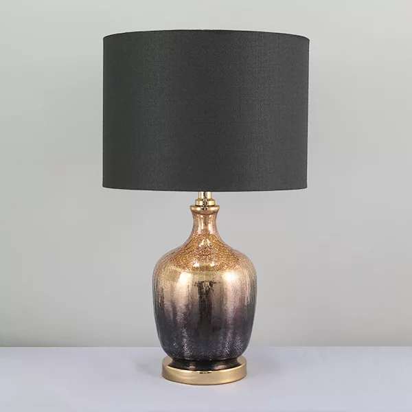 Nova Home "Script" Table Lamp - 50 cm - Black