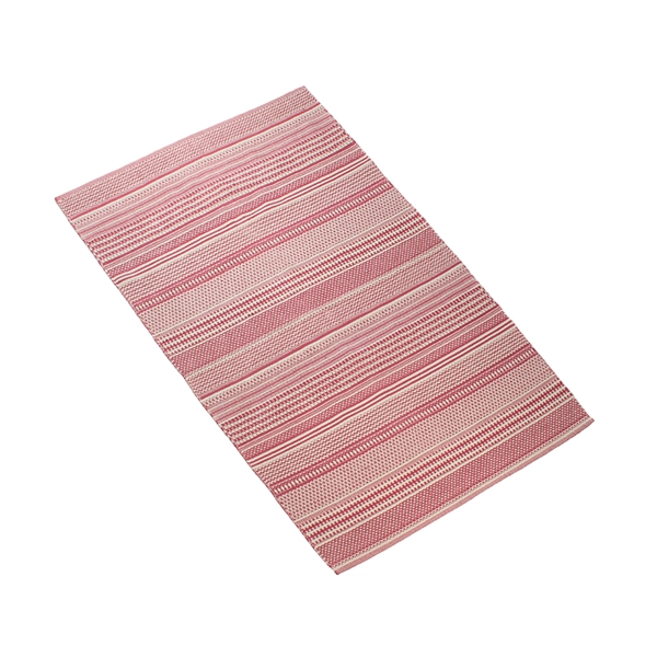 Nova Home Samaira Hand Woven Rug - 100% Cotton - Rose (Available in sizes)