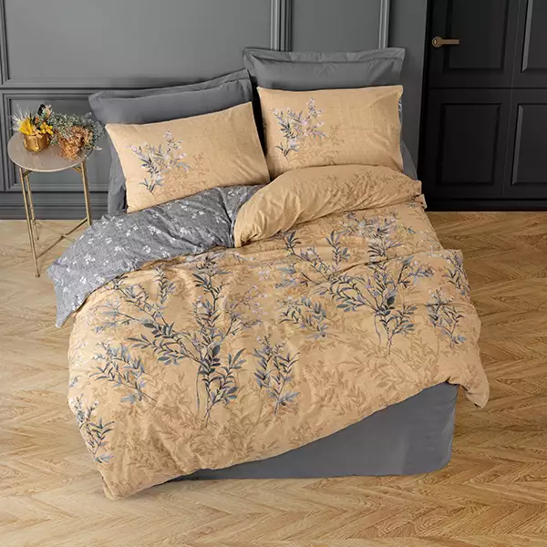 Nova Home Vera Duvet Cover Set - 100% Cotton - King & Super King - 4 Pcs - Multicolor