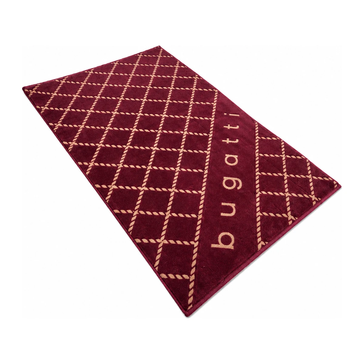Bugatti Beach Towel Angelo - 100x180 cm - Burgundy
