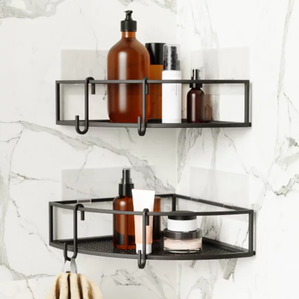 Umbra "Cubiko" Corner Shelf - Metal - Black