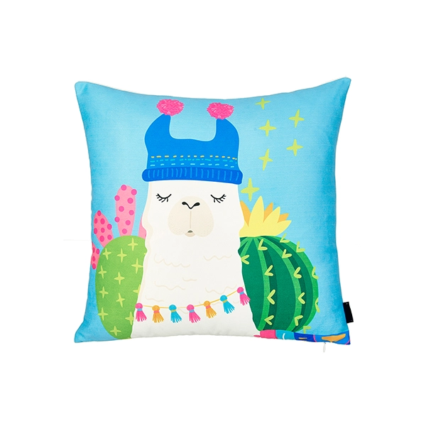 Nova Home Lama Cushion Cover - 45x45 Cm - Multicolor