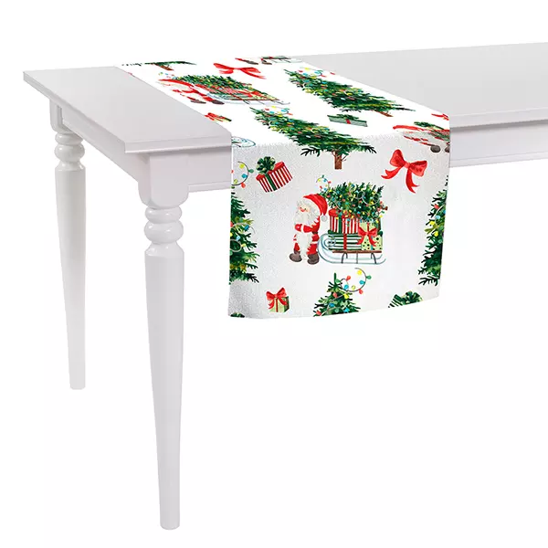 Nova Home Christmas Runner - 40x140 cm - White
