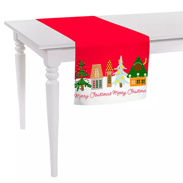 Nova Home Christmas Runner - 40x140 cm - Red