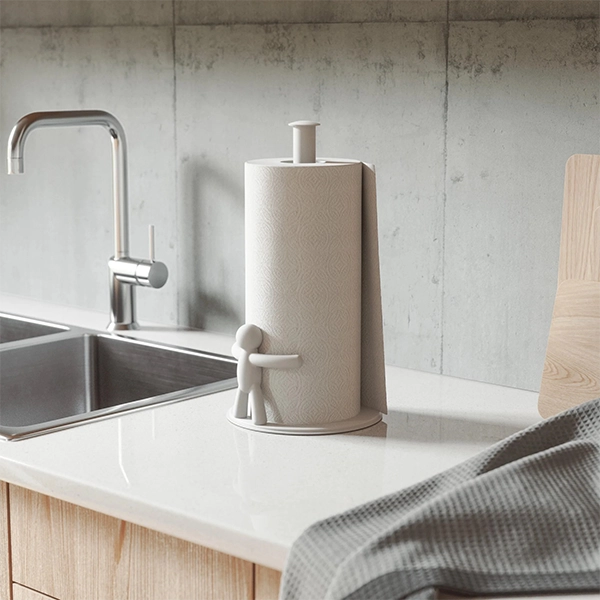 Umbra Buddy Kitchen Towel Holder - White