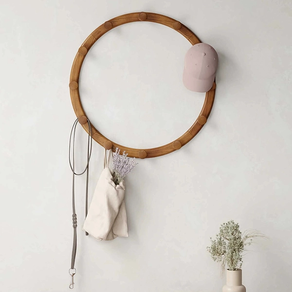 Umbra Slinka Hook Set - 4 Pcs - Walnut