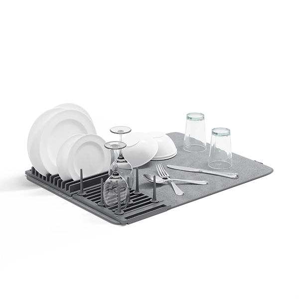 Umbra Udry Peg Drying Mat - Charcoal