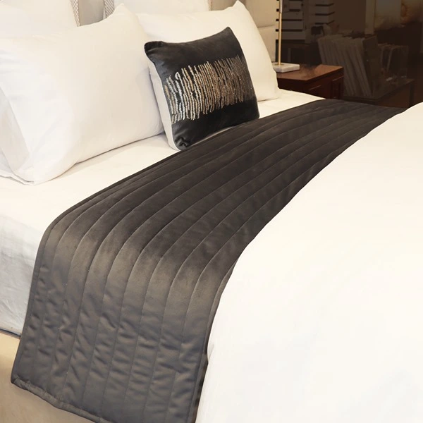 Nova Home Venice Bed Runner - Grey